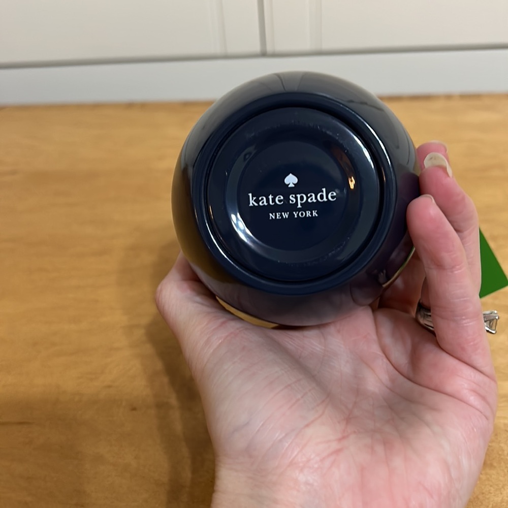 NWT Kate Spade Orange Blossom Insulated Stemless Wine Glass - 10 oz. - Picture 5 of 6